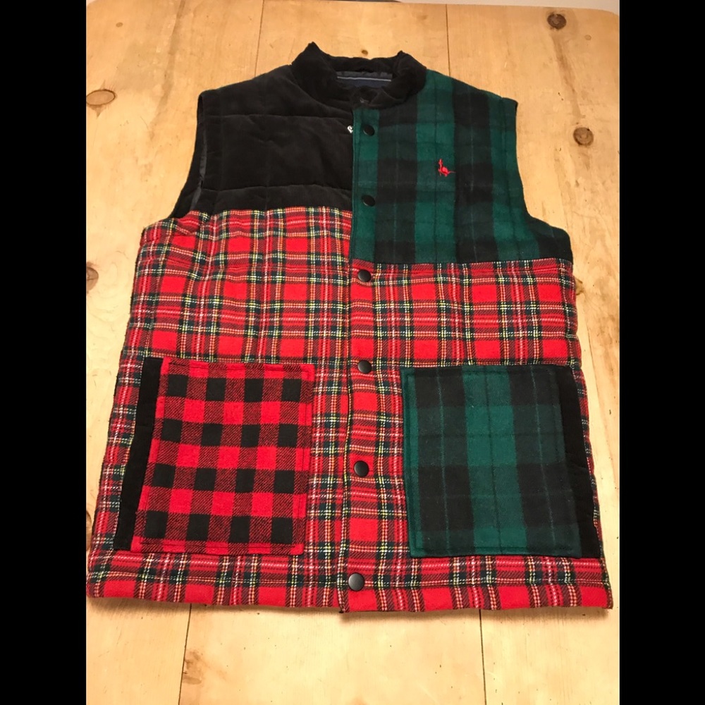 Jack Wills Vest / multi plaid Size S